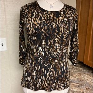 Beautiful Susan Graver soft stretchy top!